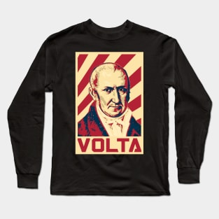 Alessandro Volta Retro Long Sleeve T-Shirt